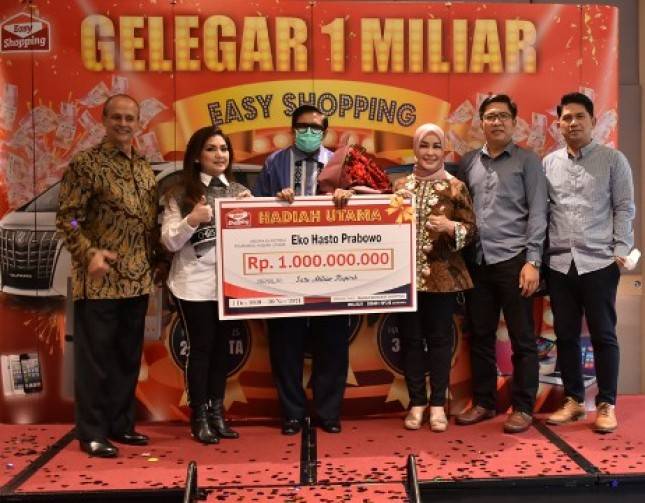 Siapa Miliarder ke-3 Membawa  Rp1 MILIAR Hadiah Utama Easy Shopping 2021