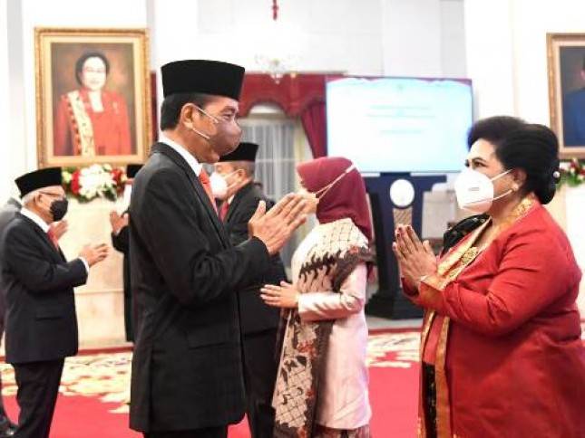 Presiden Jokowi  Lantik Tiga Duta Besar RI untuk Negara Sahabat