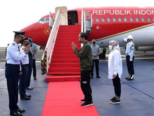 Presiden Jokowi dan Ibu Iriana Kunjungan Kerja ke NTB