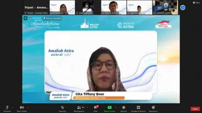 Amaliah Astra Awards untuk Masjid dan Musala dengan Pengelolaan Terbaik