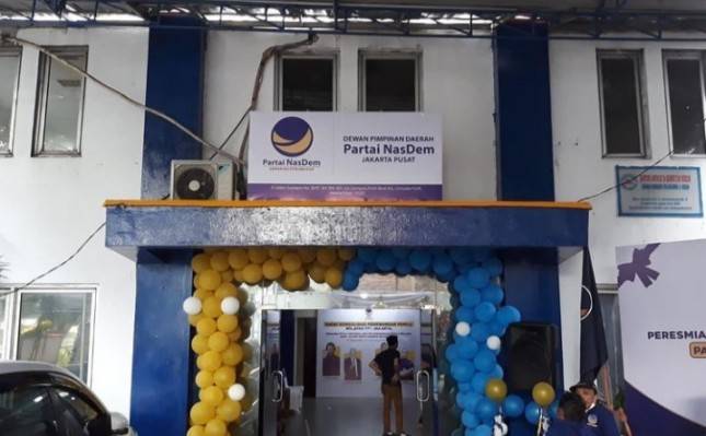 Kantor Baru DPD Partai NasDem Jakarta Pusat, Wibi Andrino: Jadikan Kantor ini Rumah Para Petarung Serta Pejuang