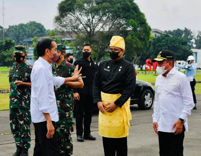 Presiden jokowi Tinjau Kampung Jeruk Hingga Resmikan Jalan Tol Binjai-Stabat