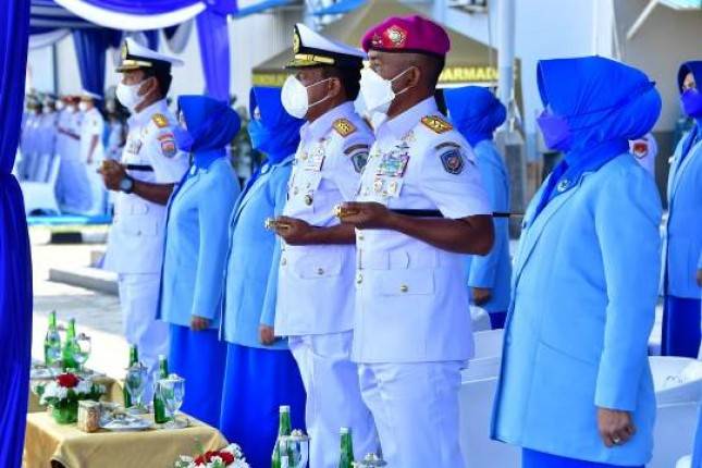 Dankormar Majen (Mar) Suhartono Hadiri Pembentukan   Koarmada RI