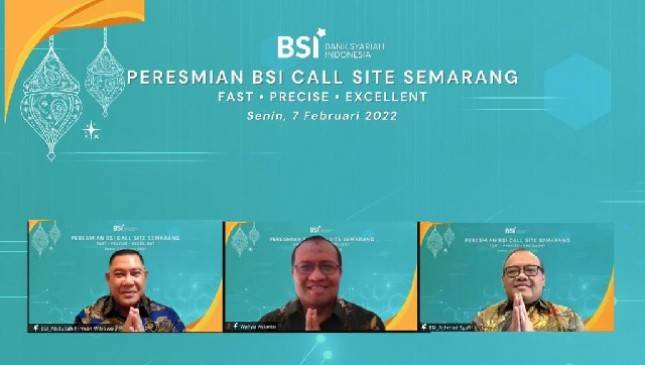 BSI Call site Semarang Diresmikan