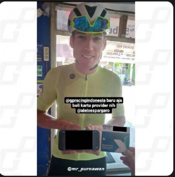 Hadirkan Jaringan Handal di Mandalika, XL Axiata Dipuji Aleix Espargaro