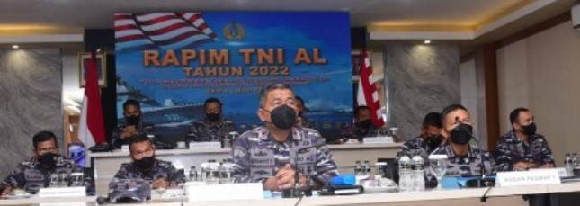 Danpasmar 1 Brigjen TNI (Mar) Hermanto Ikuti RAPIM TNI AL 2022