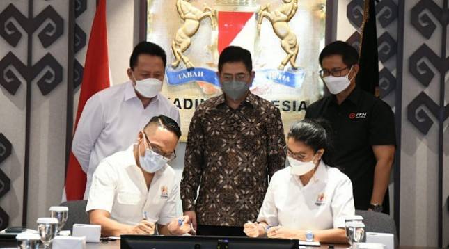 Kadin - PFN & Indiskop Teken Kesepahaman Pacu Industri Perfilman dan Animasi