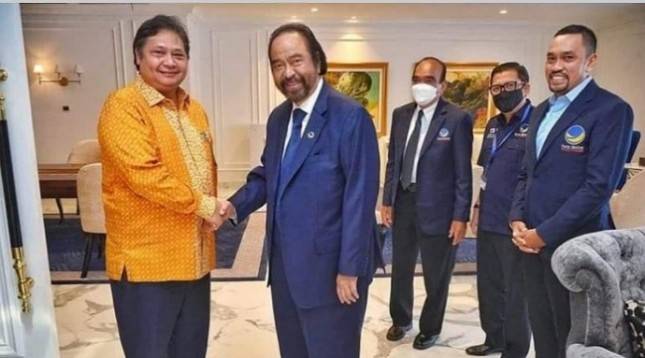Jumpa Surya Paloh Bikin Heboh! Airlangga Akhirnya Angkat Bicara, Begini Isinya...
