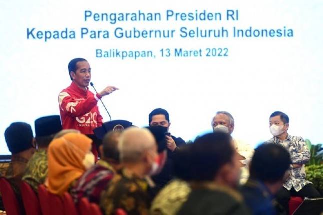 Inilah Arahan Presiden Jokowi kepada Para Gubernur se-Indonesia