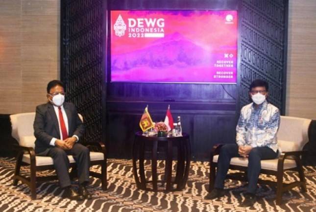 Bertemu Menteri Media Massa Sri Lanka, Menteri Johnny Bahas Upaya Lawan Infodemi