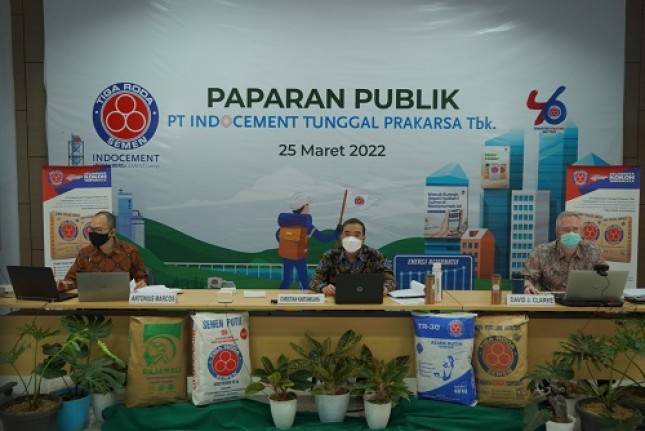 Tahun 2022, Indocement Optimis Pertumbuhan Lebih Tinggi