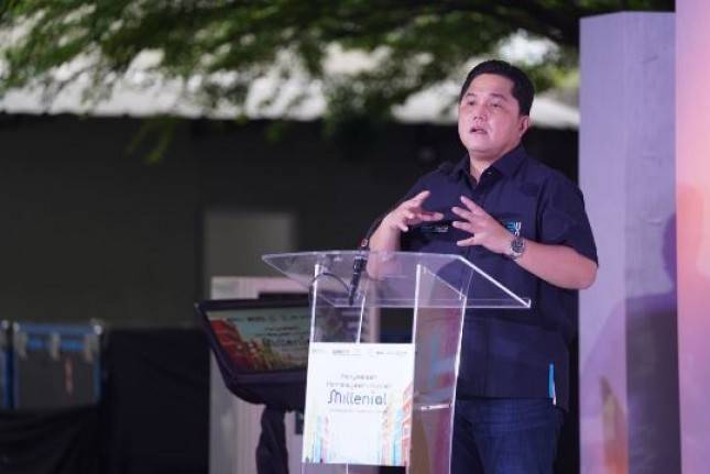 Menteri BUMN Erick Thohir: Kita Rugi, 95% Kargo Asal Belawan Harus Lewat Singapura dan Malaysia