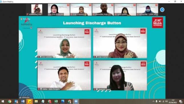 Discharge Button Hadir Lengkapi Solusi Digital Kesehatan AdMedika dan Asuransi Jiwa Generali