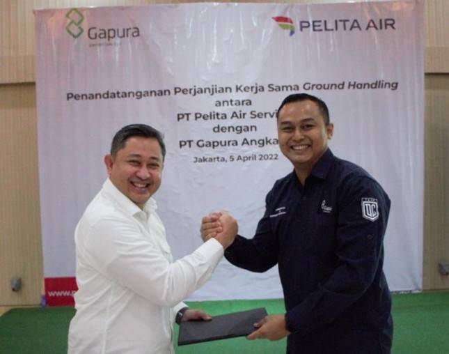 Pelita Air Gandeng Gapura Angkasa untuk Pelayanan Ground Handling
