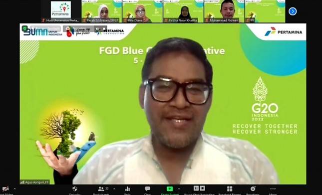 FGD Blue Carbon, Tonggak Awal Pertamina Foundation dan Universitas Pertamina Wujudkan Nol Emisi&nbsp;