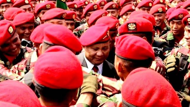 Mantan Danjen Kopassus yang juga Menhan Prabowo Subianto: Ikat Kembali Korsa Kita Terkait HUT TNI ke 77