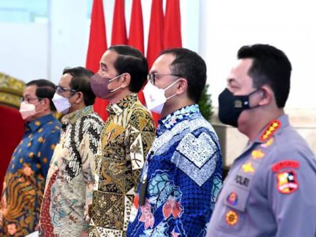Presiden  Jokowi Ingatkan Tantangan Pemberantasan TPPU dan Pendanaan Terorisme Makin Berat