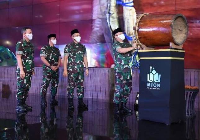 KASAD Jend TNI  Dudung Abdurachman Buka MTQN TNI AD