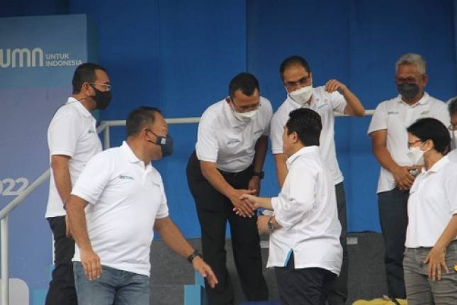 Lepas Mudik Bersama Menteri  Erick Thohir, BTN Sukseskan Mudik Aman Mudik Sehat BUMN 2022