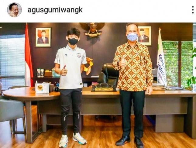 Luar Biasa! Mierza 'Bocah Ajaib' Anak Didik Asiana Soccer School Besutan Menperin Agus Ikut Seleksi Masuk Club Barcelona  