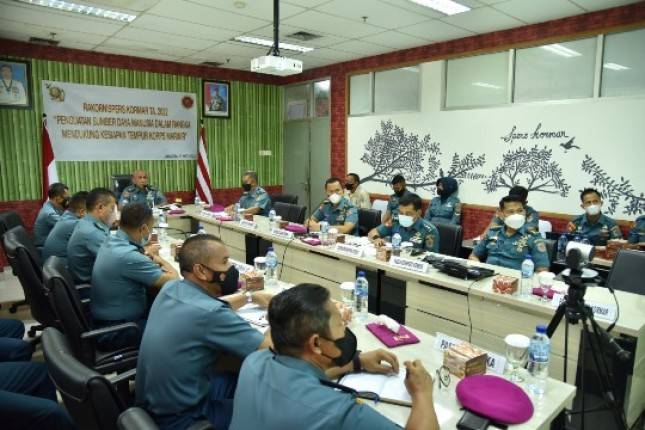 Korps Marinir  Laksanakan Rakornispers Ta 2022
