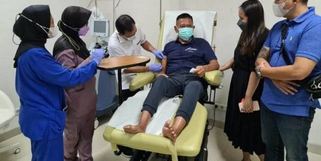 Kesehatan  Komedian Tukul Arwana Terus Membaik Usai Disuntik Vaksin Nusantara