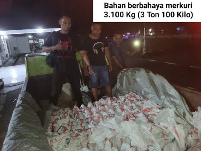 Duh, Geleng-Geleng Kepala! Polda Maluku Ungkap Penyelundupan 3.100 Kg Merkuri