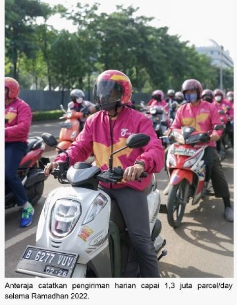 Pasti Bawa Hepi, Anteraja Berbagi Sambil Kejar Kinerja Ciamik