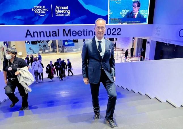 Menperin Agus Bagikan Momen Hadiri WEF Annual Meeting 2022 di Davos