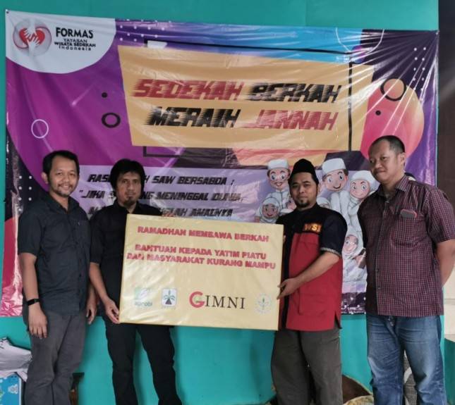 Gandeng  Tiga Asosiasi Hilir Sawit, Forwatan Salurkan Bantuan Kepada 3 Yayasan 