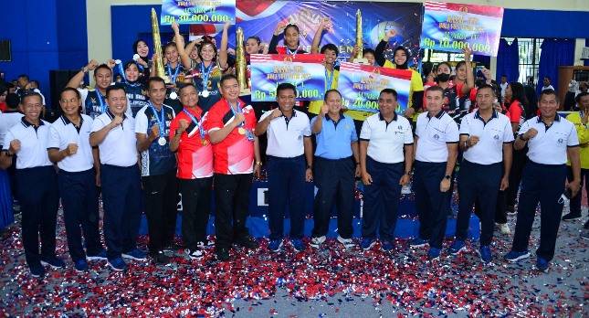 Irkormar Hadiri Penutupan Open Tournament Bola Voli Putri Kasal Cup  2022