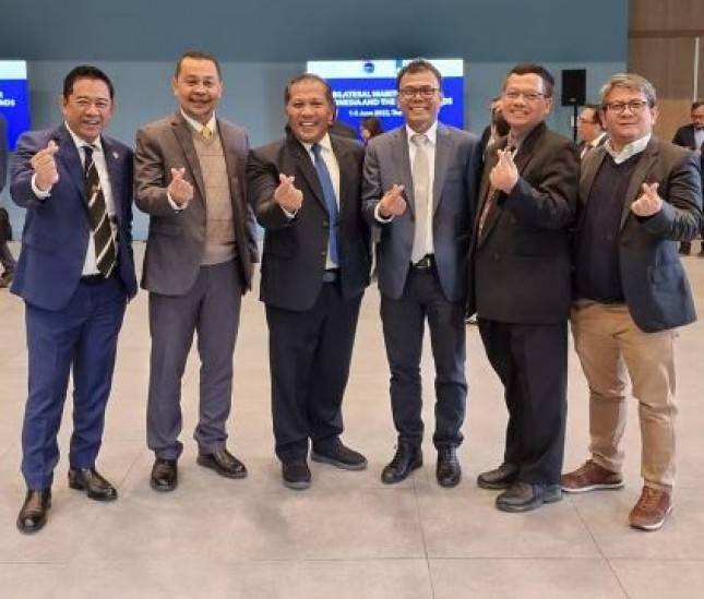 Krakatau Bandar Samudera Paparkan Potensi Kargo Curah Indonesia Pada Bilateral Maritime Forum (BMF) di Belanda