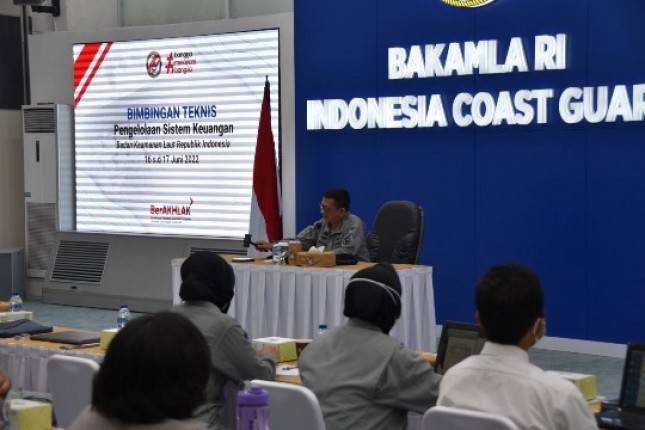 Bakamla RI Gelar Bimtek Pengelolaan SAKTI dan E-Bupot