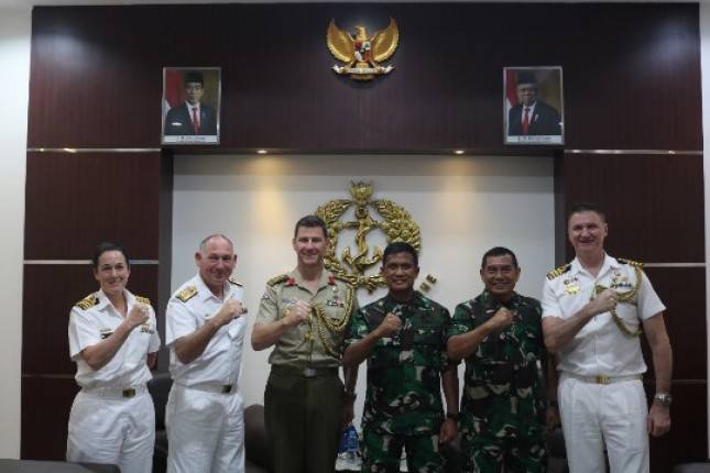 Wadan Kormar Terima Courtesy Call Delegasi Indo Pasific Endeavor Australia