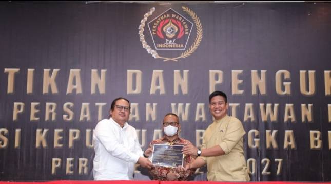 Ketum PWI Atal S Depari Apresiasi Program PWI Babel