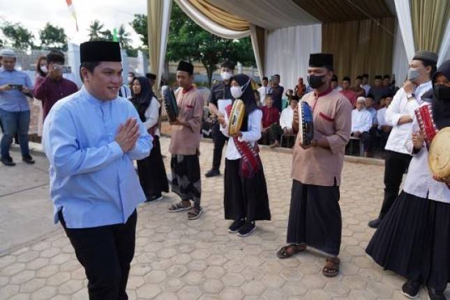 Menteri BUMN Erick Thohir  Resmikan Masjid At-Thohir di Lampung Tengah