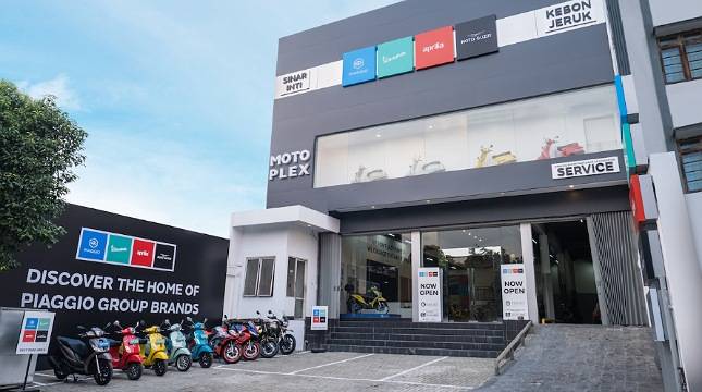 Piaggio Indonesia Perkuat Jaringan Dealer Premium Motoplex 4 Brand di Jakarta