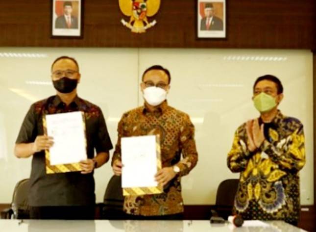Jababeka - Pusdiklat SDM Industri Kemenperin Teken Kerja sama Akselerasi Industri 4.0
