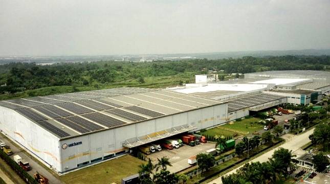 Wih...Uni-Charm Indonesia Ubah Penggunaan 8 Juta kWh Listrik di Karawang Factory 1 Jadi Green Energy
