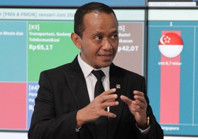 Realisasi Investasi Semester I-2022 Tembus Rp584 Triliun, Menteri Bahlil 'Pede' Capai Target