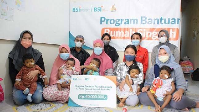 BSI dan Laznas BSM Umat Beri Bantuan Rp80 Juta untuk Dua Rumah Singgah di Jakarta