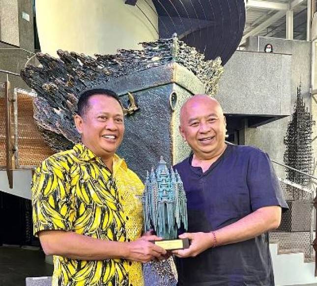 Ketua MPR Apresiasi Karya Patung Maestro Seni Bali I Nyoman Nuarta dan Usulkan GWK Menjagi Aset Nasional