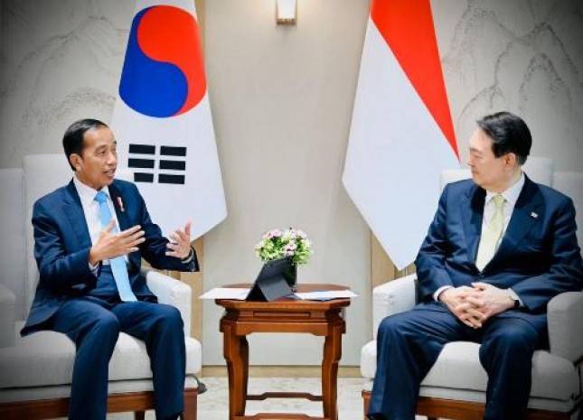 Tiga Kesepakatan antara Presiden RI Jokowi dan Presiden  Korsel Yoon Suk-yeol