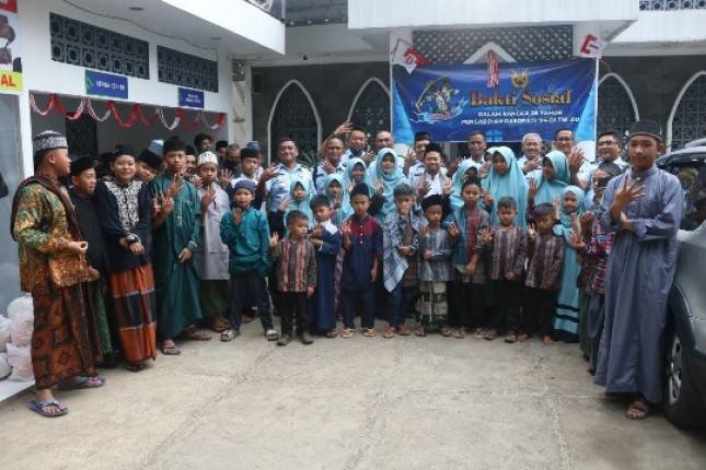 Peringati Masa Bakti 28 Tahun Pengabdian, Pasopati 94 Gelar Bakti Sosial