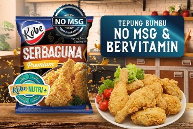 Kobe Boga Utama Luncurkan Tepung Bumbu Serbaguna Bervitamin Tanpa MSG