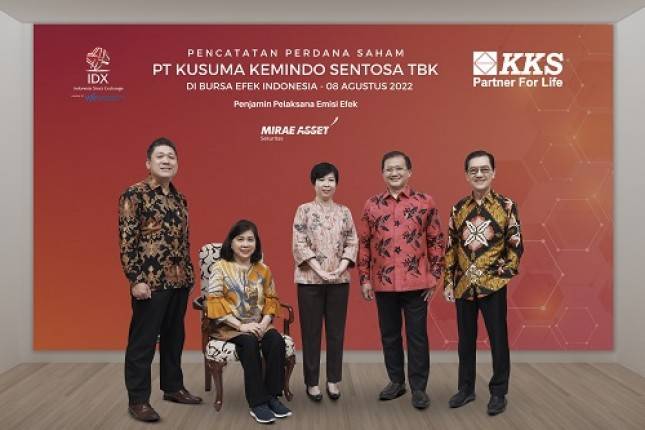 Wajah Cerah Industri Kimia! PT Kusuma Kemindo Sentosa Tbk (KKES) Resmi Melantai di Bursa