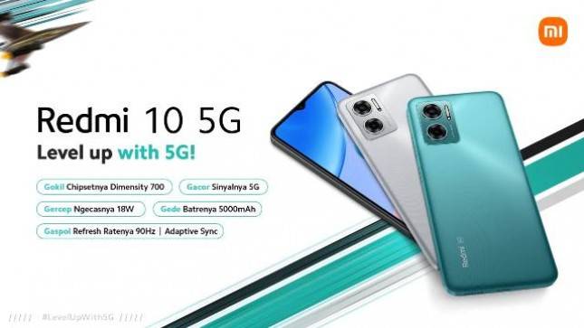 Redmi 10 5G Hadir di Indonesia, Smartphone 5G Performa Ngebut Rp 2 Jutaan