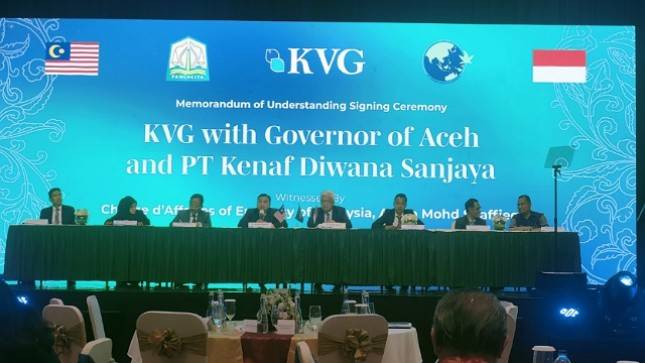 Ekspansi ke Asia Tenggara, KVG Bakal Kembangkan Industri Kenaf di Aceh
