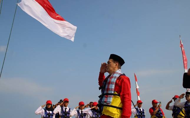 BWJ Gelar Parade Merdeka Tanjung Lesung Tanam Kembali