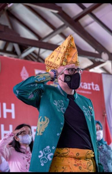 Sandiaga Uno Ikuti Upacara Peringatan Detik-Detik Proklamasi Kemerdekaan RI di Kepulauan Seribu